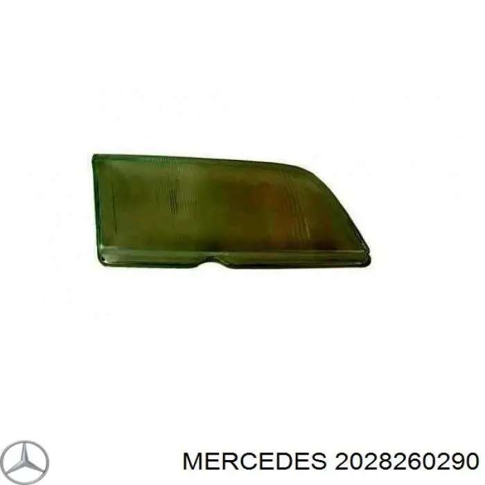 Стекло фары правой Mercedes 2028260290 цена, от 14.41 USD