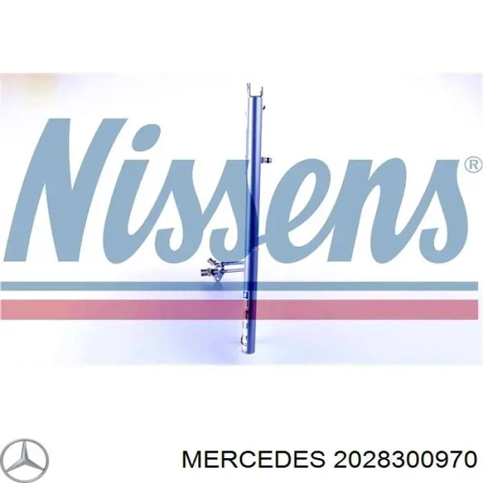 2028300970 Mercedes радиатор кондиционера