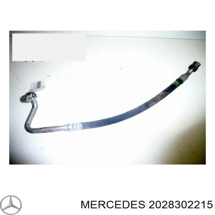 Трубопроводы на Mercedes C (S202)