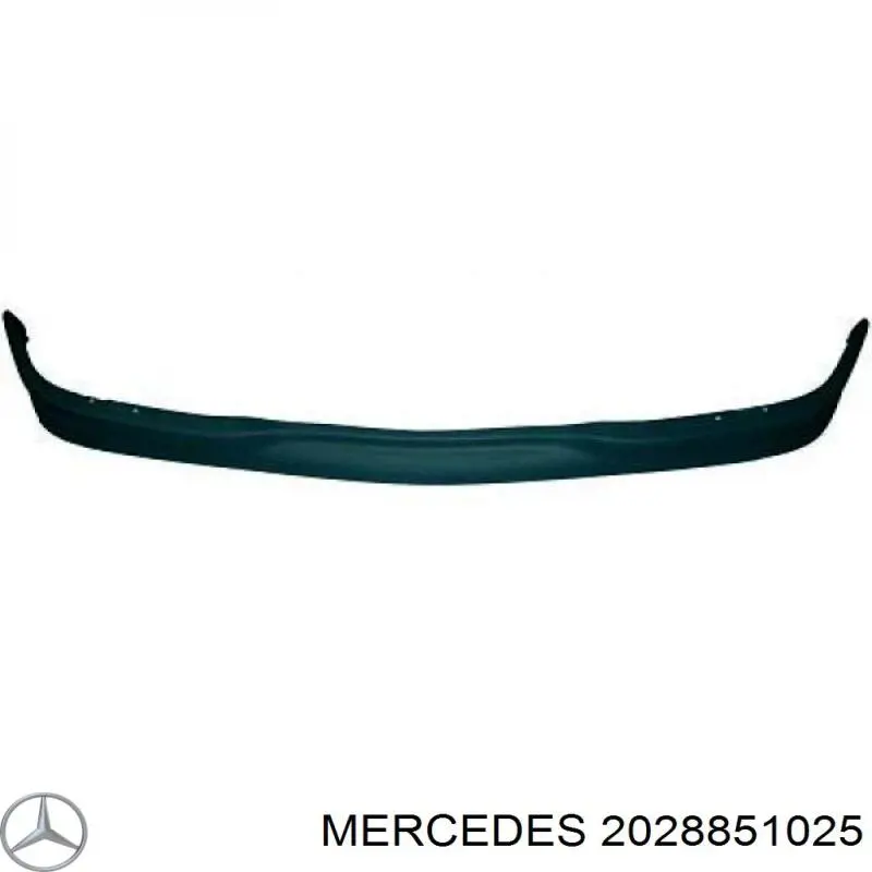 2028851025 Mercedes спойлер переднего бампера