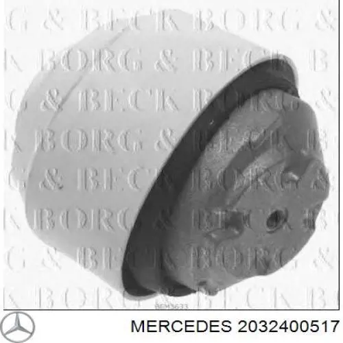 2032400517 Mercedes Опора двигателя, левая/правая