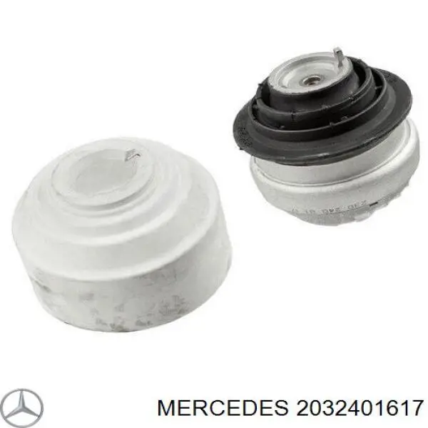 2032401617 Mercedes подушка (опора двигателя левая/правая)