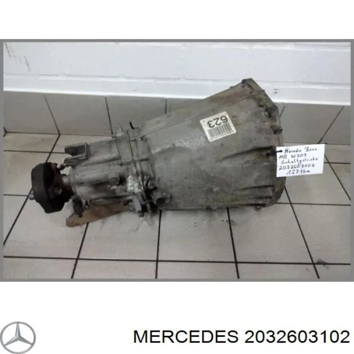 A203260320288 Mercedes caixa de mudança montada (caixa mecânica de velocidades)