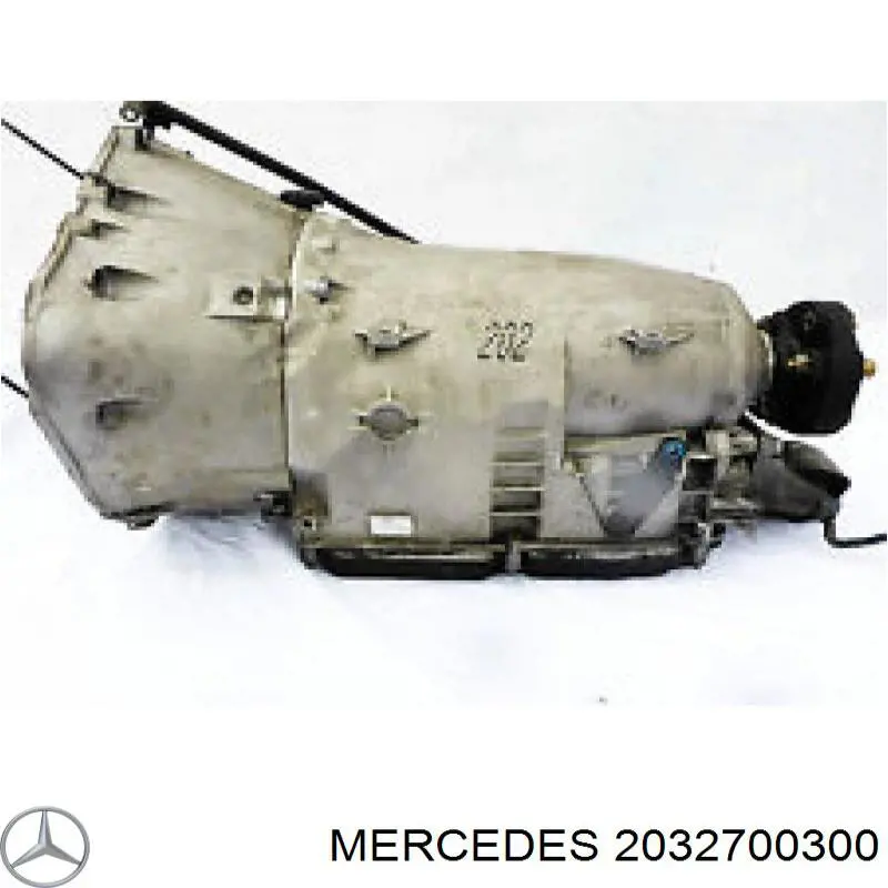 A203270030080 Mercedes caixa automática de mudança montada