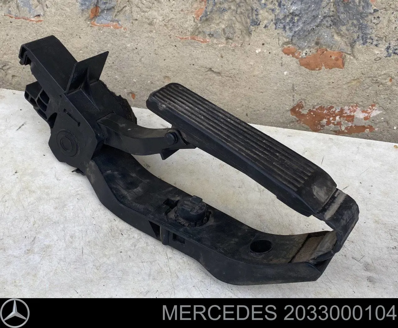 A2113001304 Mercedes pedal de gás (de acelerador)