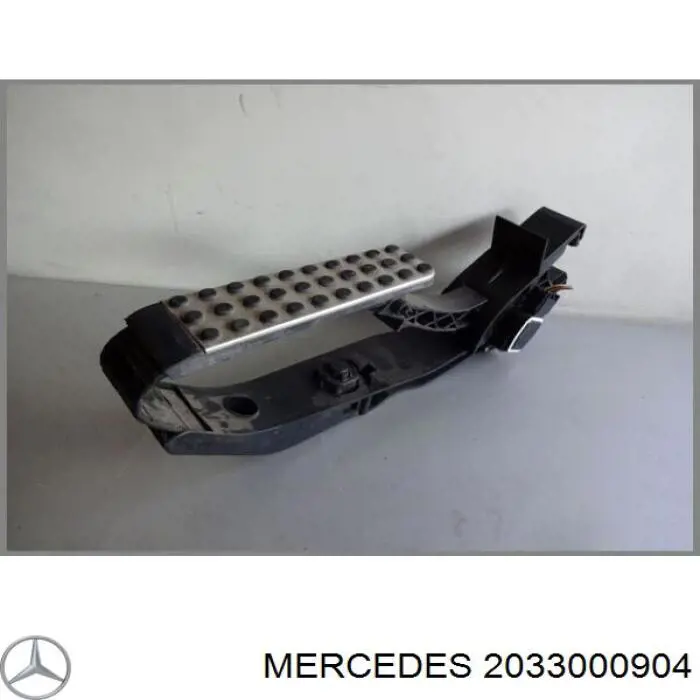 2033000904 Mercedes pedal de gás (de acelerador)