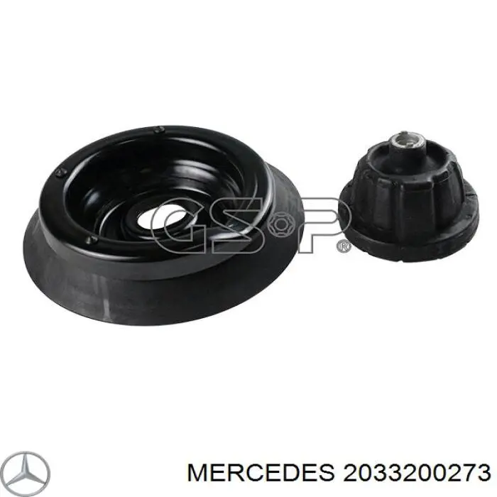 2033200273 Mercedes опора амортизатора переднего