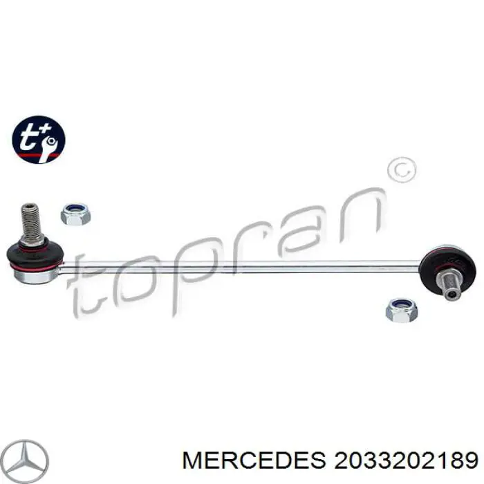 2033202189 Mercedes стойка стабилизатора переднего