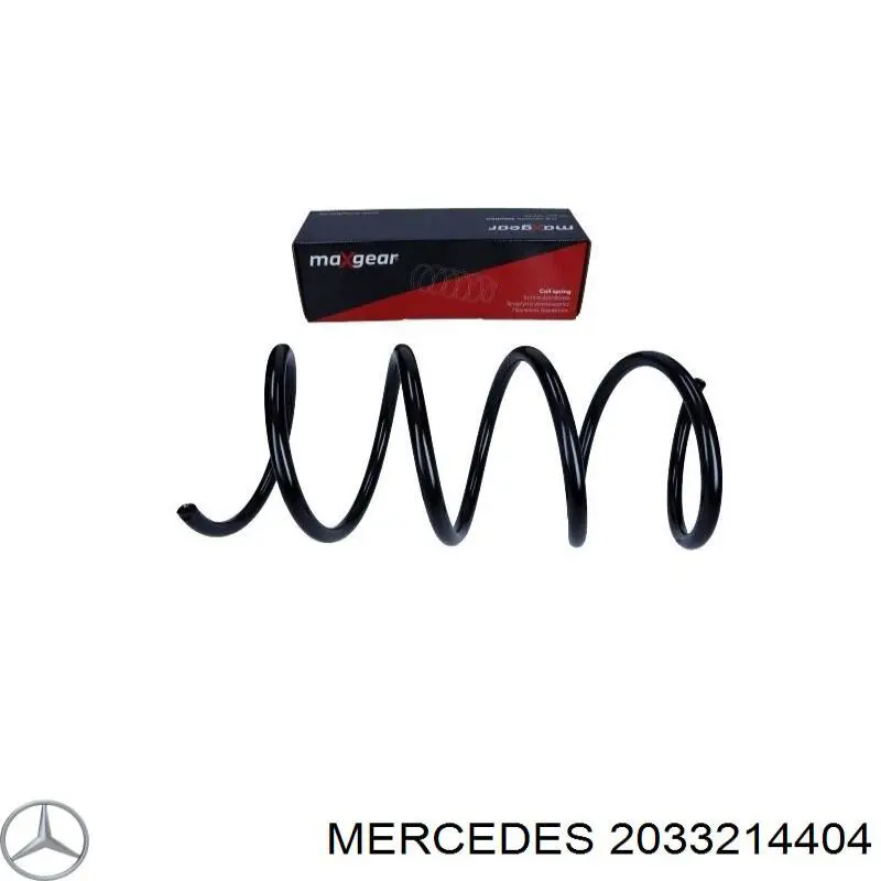 2033214404 Mercedes пружина передняя