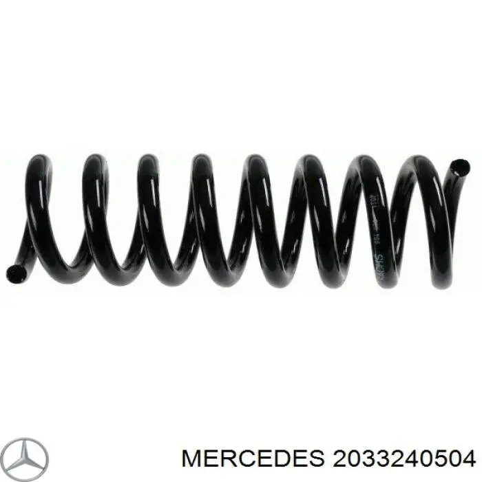 2033240504 Mercedes mola traseira