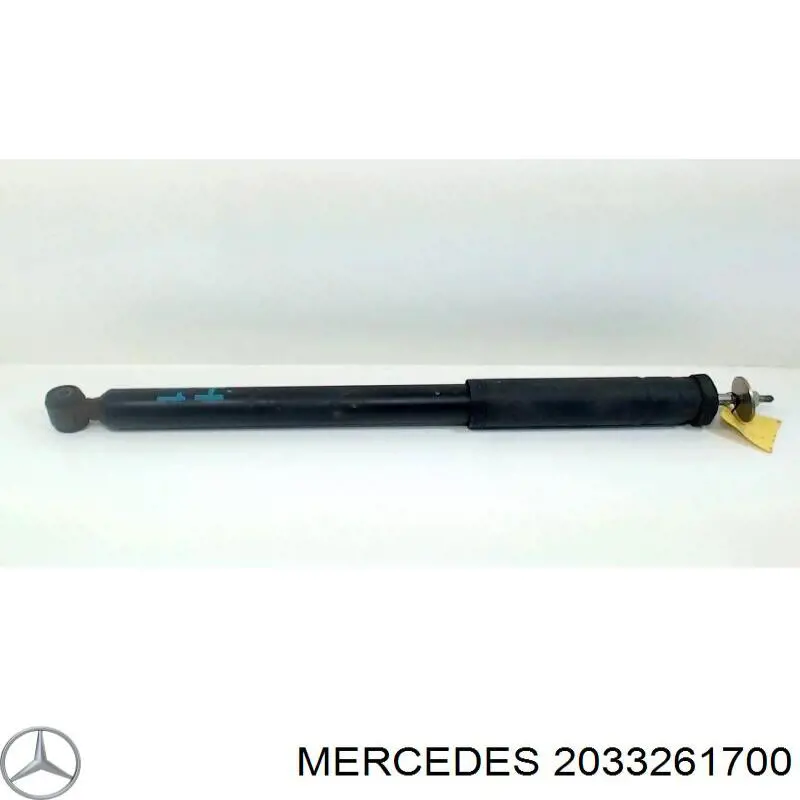 2033261700 Mercedes amortecedor traseiro