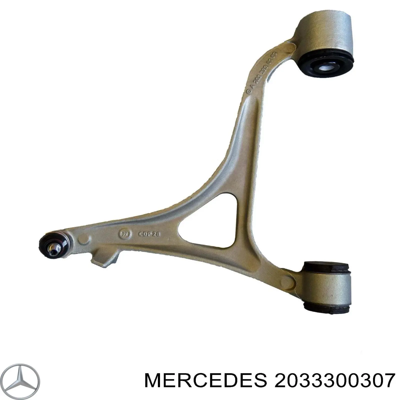 2033300307 Mercedes рычаг передней подвески нижний левый