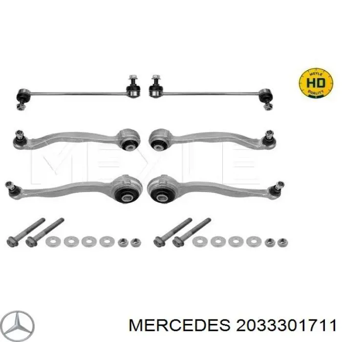 2033301711 Mercedes рычаг передней подвески верхний правый