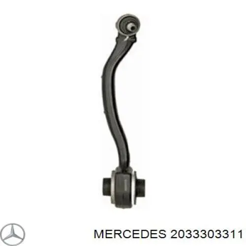 2033303311 Mercedes braço oscilante inferior esquerdo de suspensão dianteira