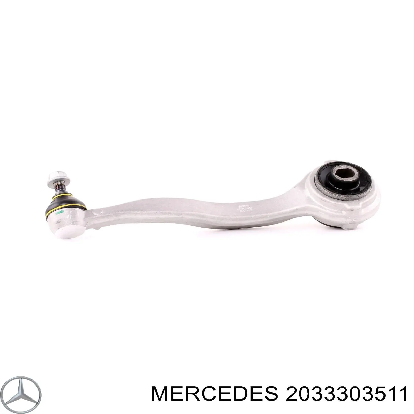 2033303511 Mercedes braço oscilante superior esquerdo de suspensão dianteira