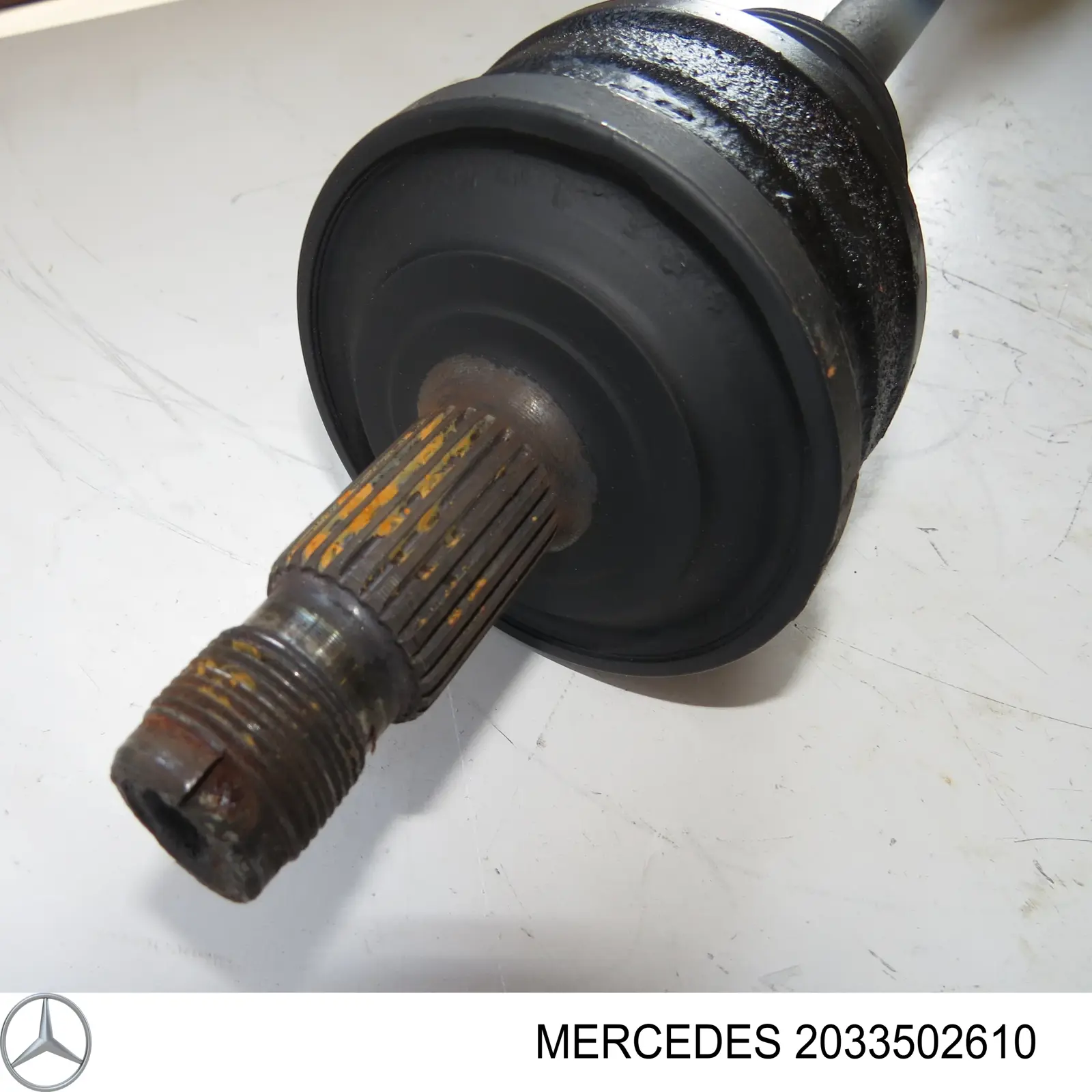 Привод задний на Mercedes CLK (C209)
