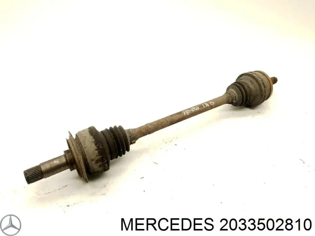 Привод задний на Mercedes C (CL203)