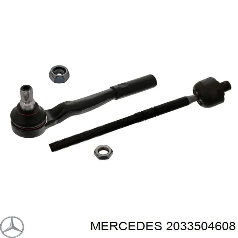 Сайлентблок задней балки (подрамника) 2033504608 Mercedes