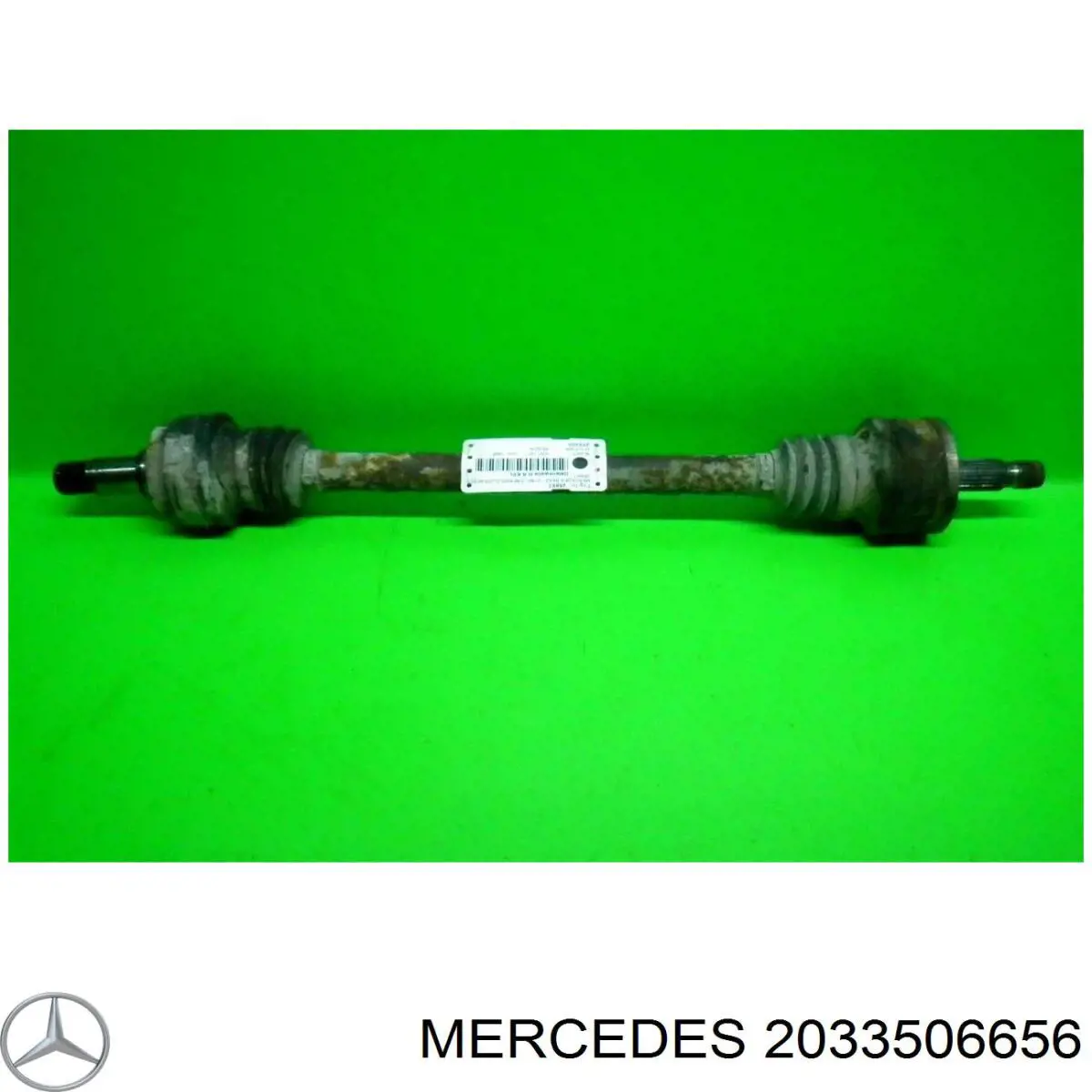 2033506656 Mercedes полуось задняя