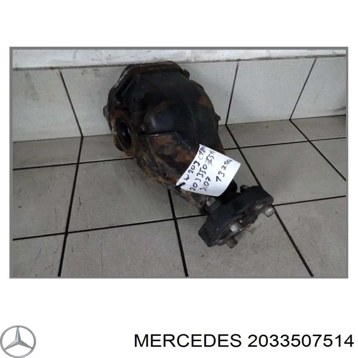 Редуктор задний Mercedes A2033509314 цена, от 180.55 USD