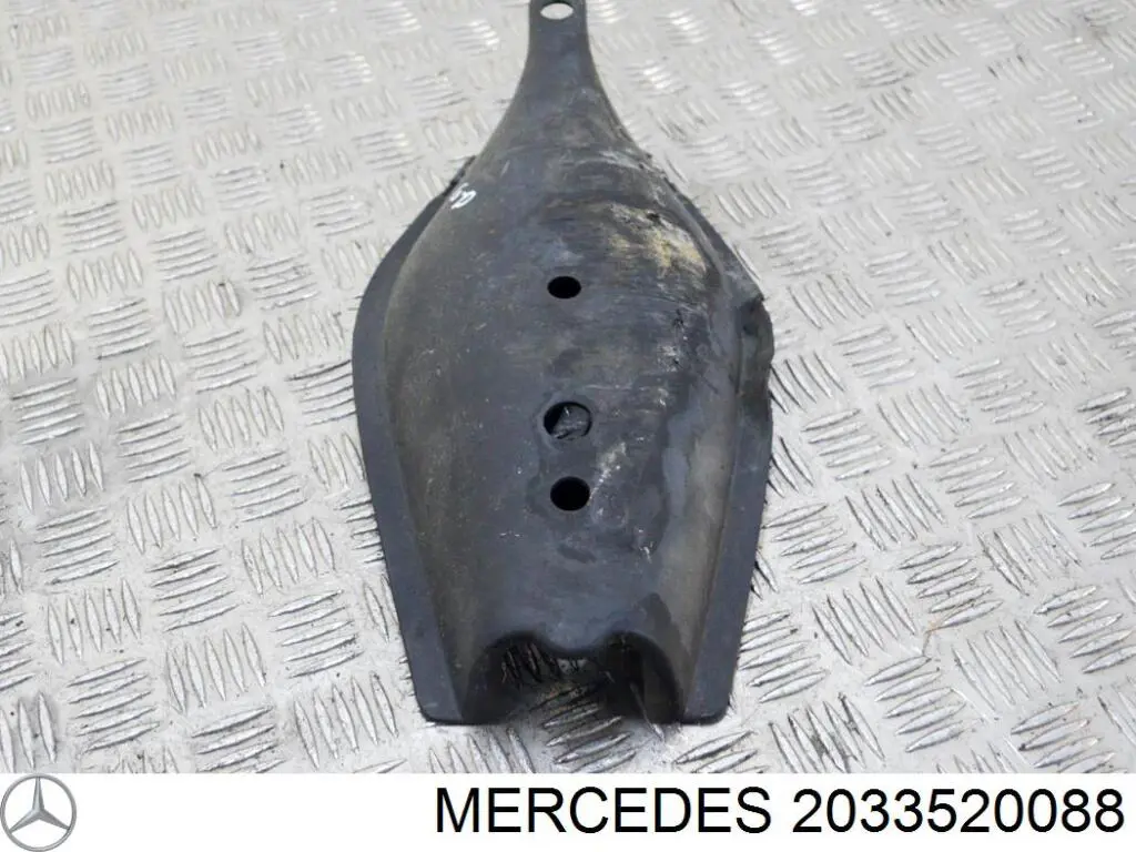 Защита заднего нижнего рычага 1293520088 Mercedes