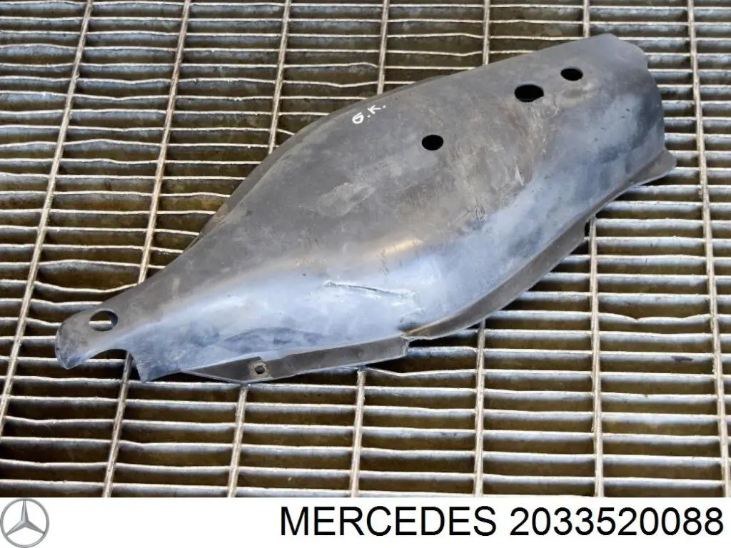 1293520088 Mercedes Защита заднего нижнего рычага