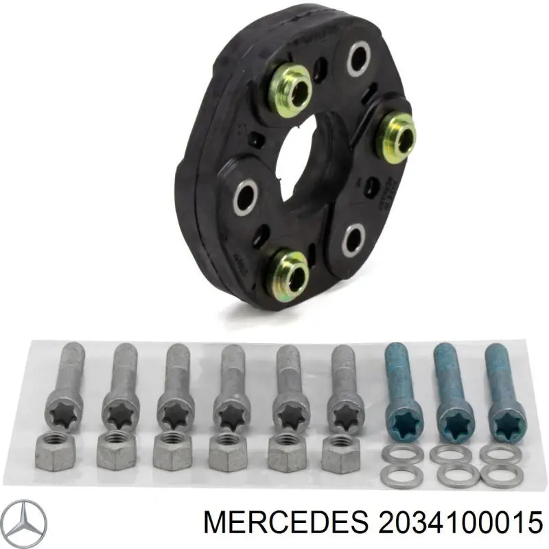 Муфта кардана эластичная передняя/задняя Mercedes 2034100015 цена, от 41.41 USD