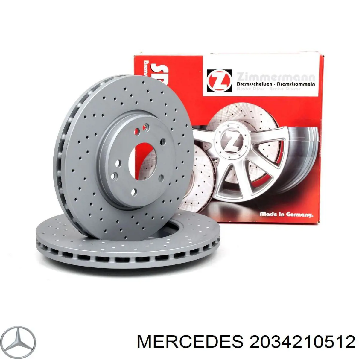 Купить 2034210512 Mercedes Ротор тормозной