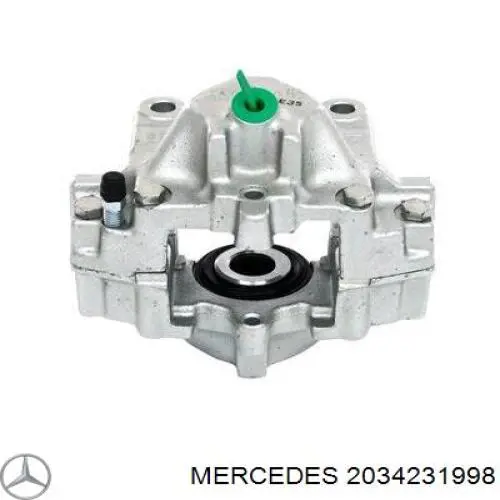 Купить 2034231998 Mercedes Суппорт задний левый