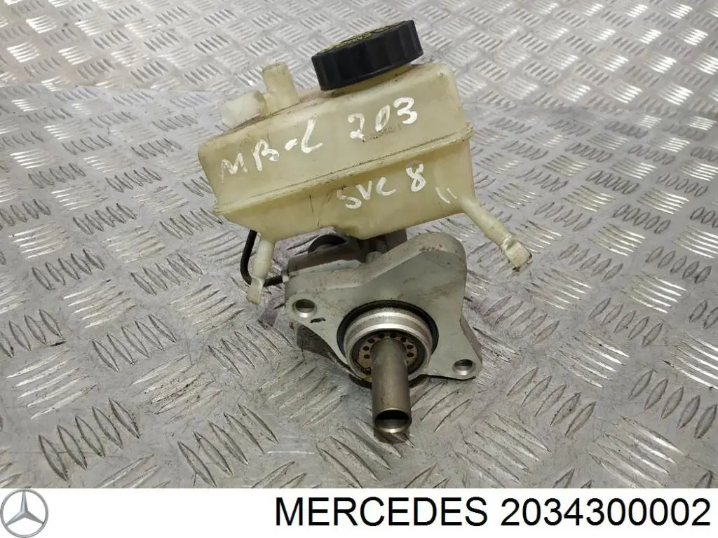2034300002 Mercedes tanque de cilindro mestre do freio (de fluido de freio)