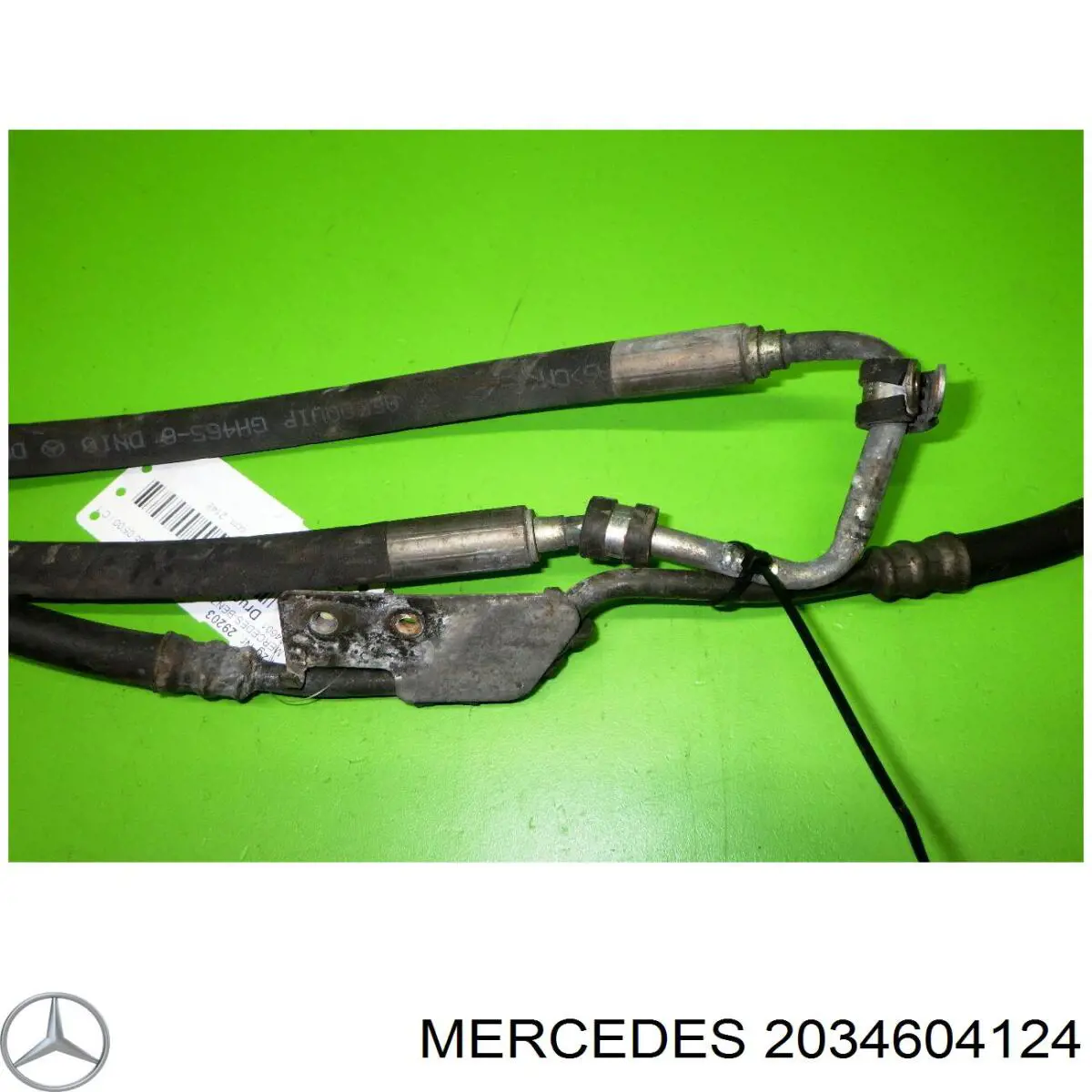 A2034604124 MERCEDES Manguera de alta presion de direccion, hidráulica original y equivalente
