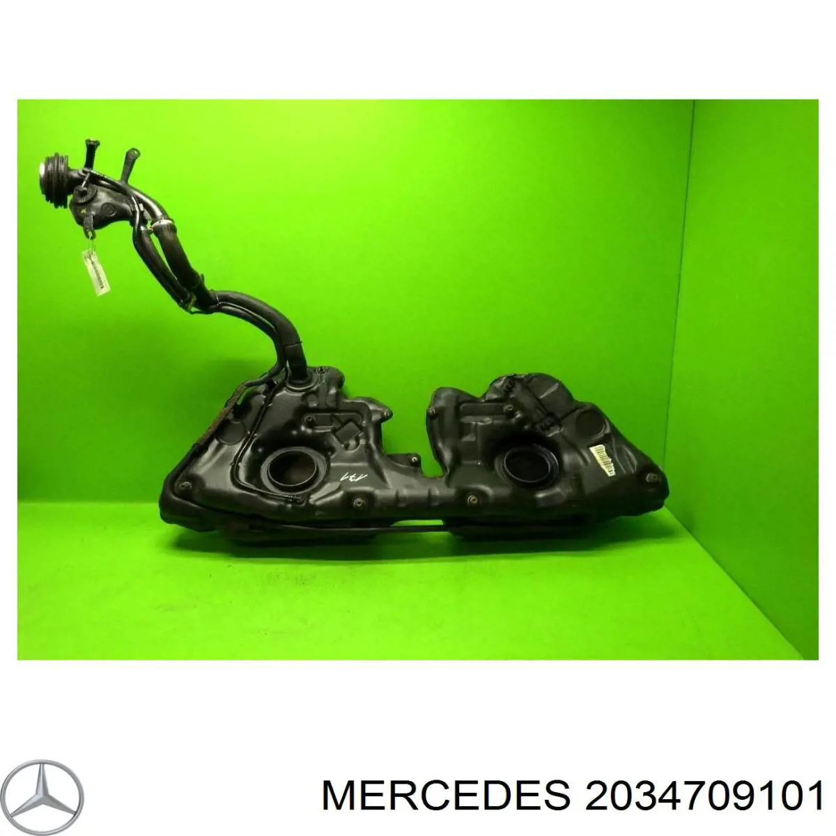 Бензобак на Mercedes C (S203)