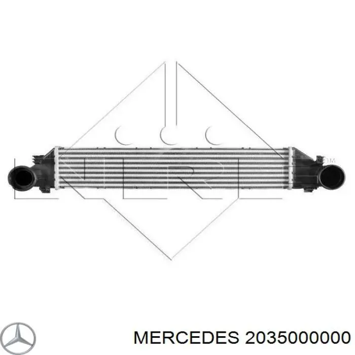 Система охлаждения наддувочного воздуха Mercedes 2035000000 цена, от 76.58 USD