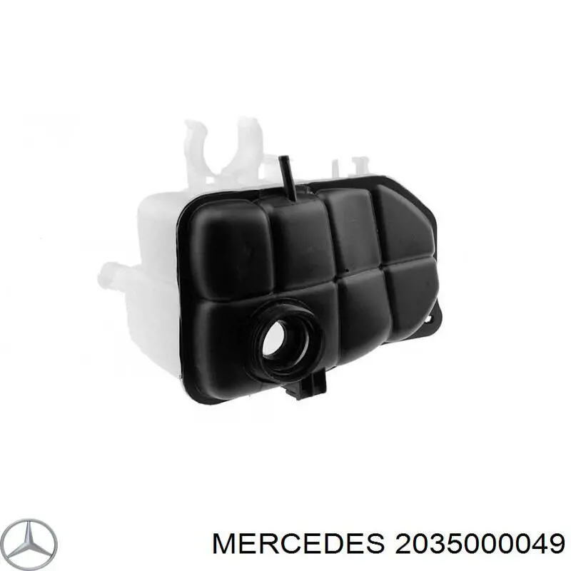 Бачок системы охлаждения двигателя расширительный Mercedes 2035000049 цена, от 18.31 USD