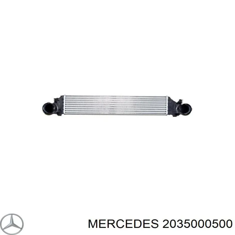 Интеркулер 2035000500 Mercedes