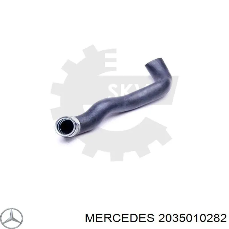 Нижний патрубок радиатора Mercedes 2035010282