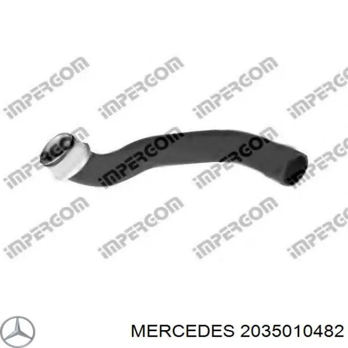 A2035010482 Mercedes шланг (патрубок радиатора охлаждения верхний)