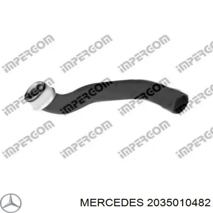 Патрубок радиатора A2035010482 Mercedes