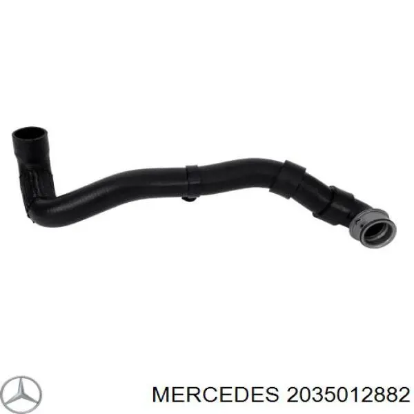 Шланг радиатора, нижний Mercedes 2035012882 цена, от 24.54 USD