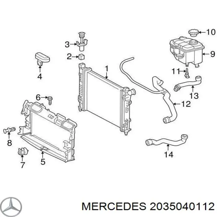  A2035040112 Mercedes