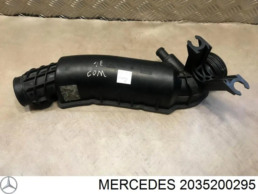 2035200295 Mercedes mangueira (cano derivado esquerda de intercooler)