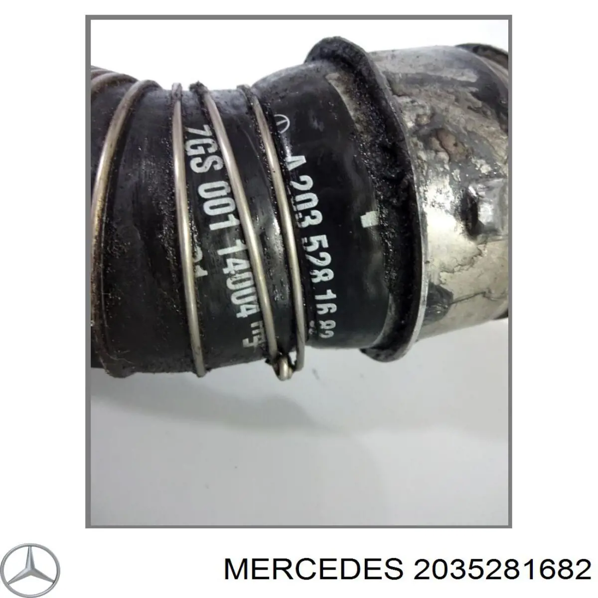 Шланг/патрубок интеркуллера Mercedes 2035281082 цена, от 10.28 USD