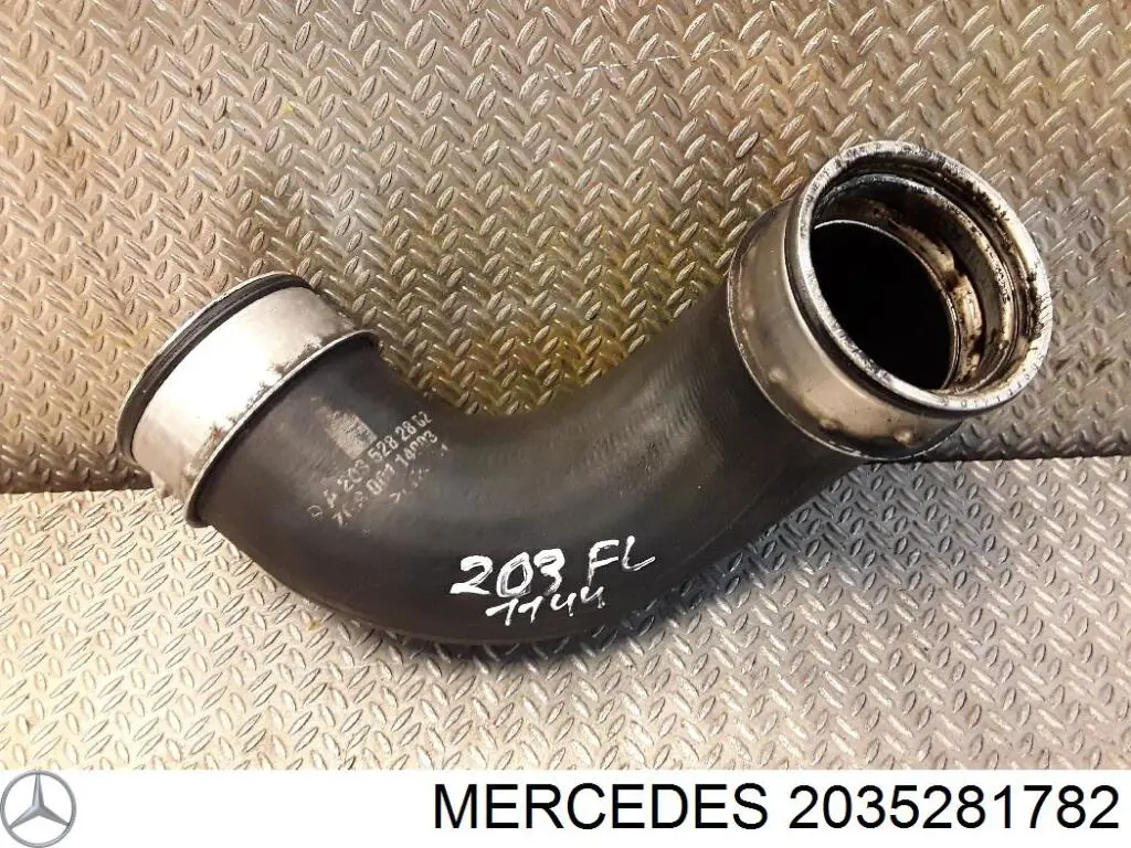 Шланг/патрубок интеркуллера Mercedes 2035281782 цена, от 25.34 USD
