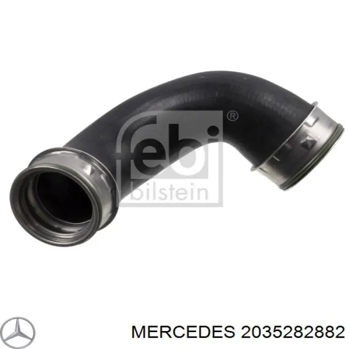 Купить 2035282882 Mercedes Патрубок интеркулера