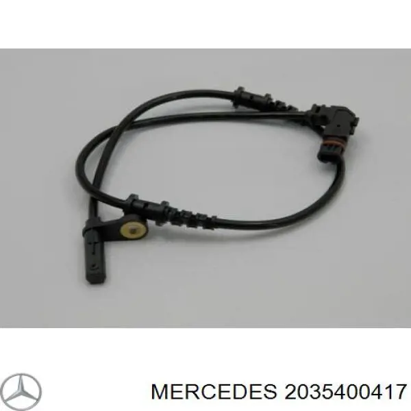 2035400417 Mercedes sensor dianteiro de abs