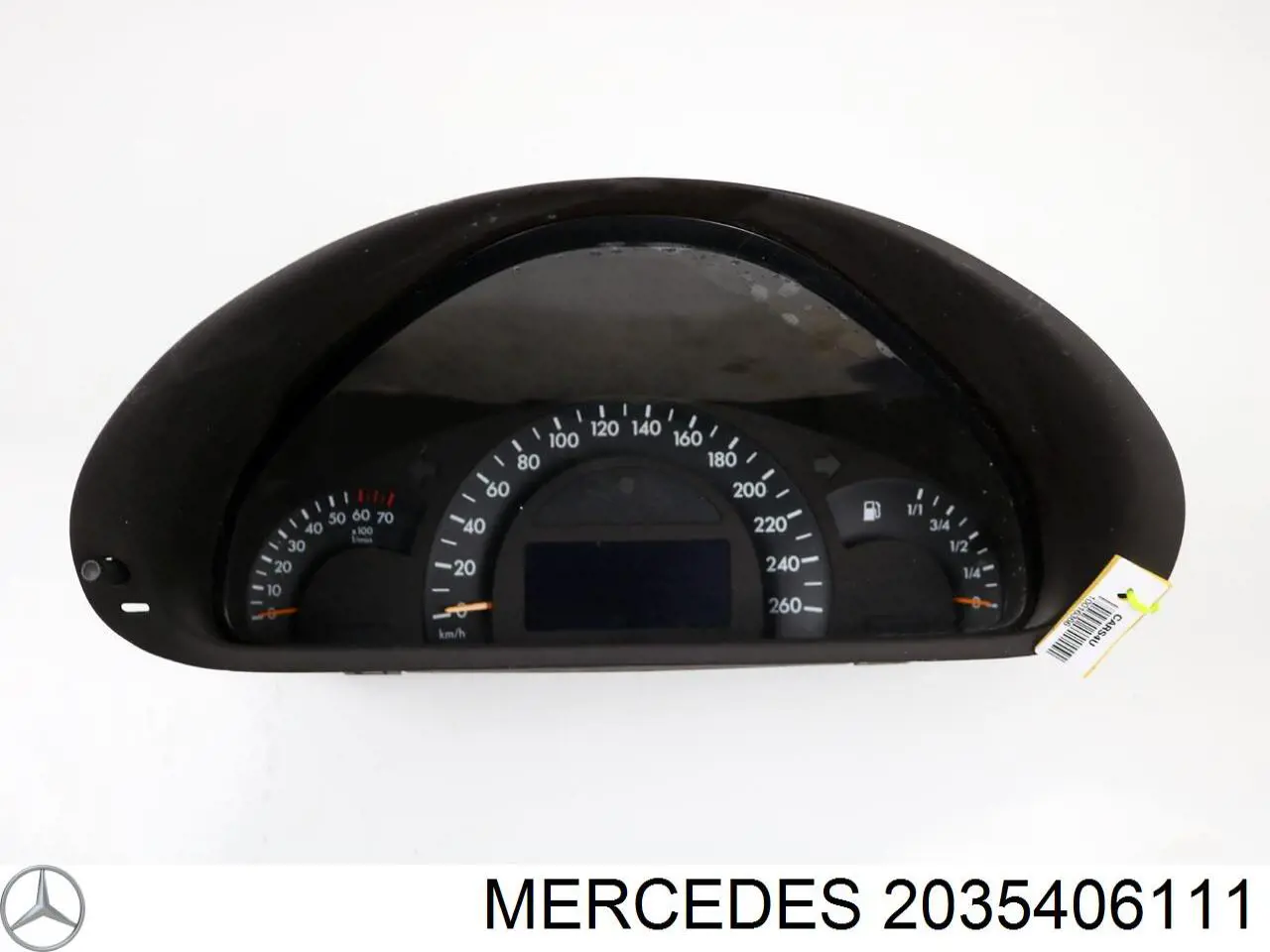 2035400711 Mercedes приборная доска (щиток приборов)