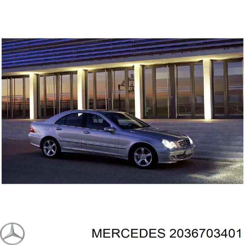203670480164 Mercedes стекло лобовое