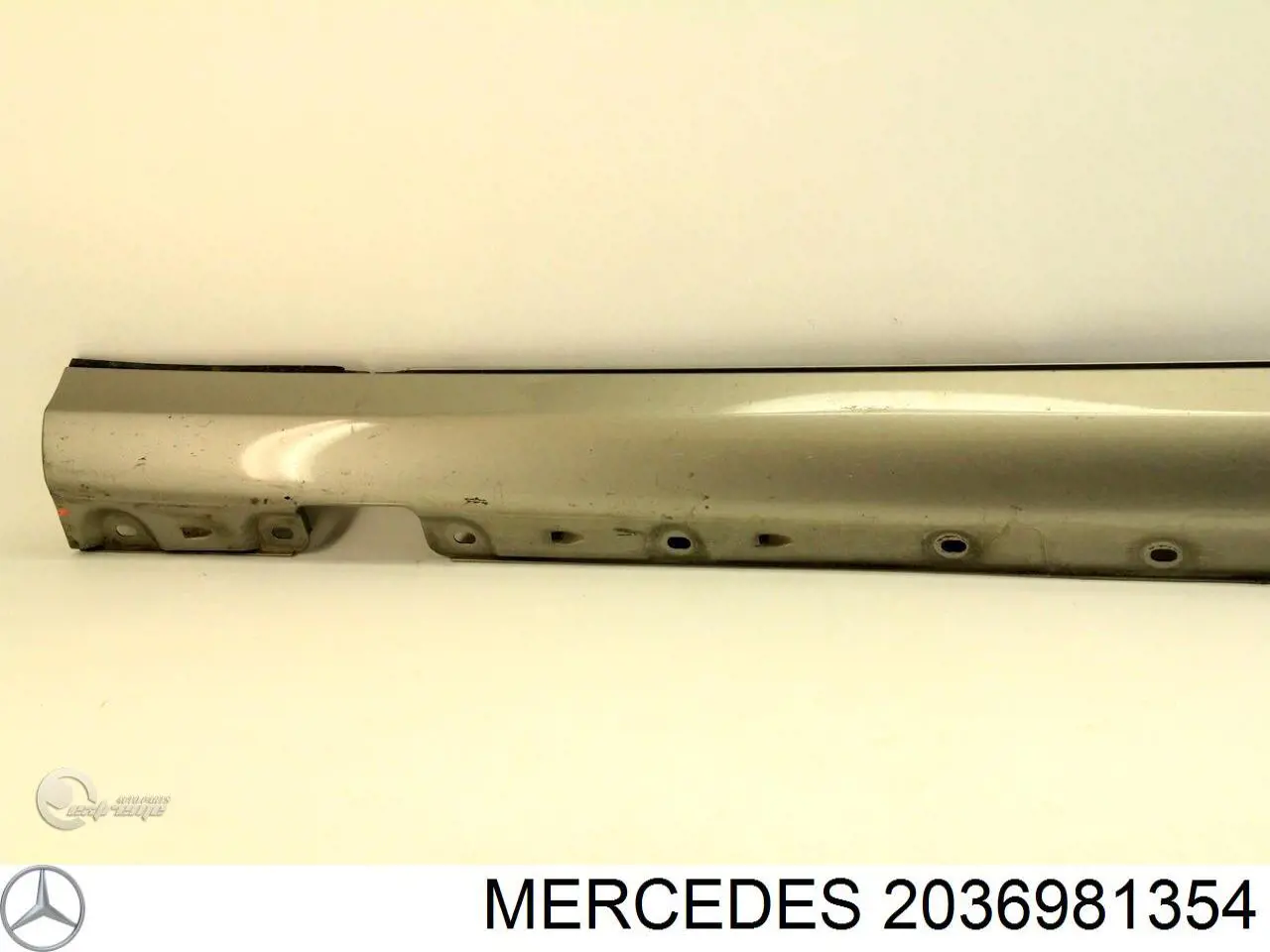 Накладка (молдинг) порога наружная левая Mercedes A2036981354 цена, от 40.63 USD