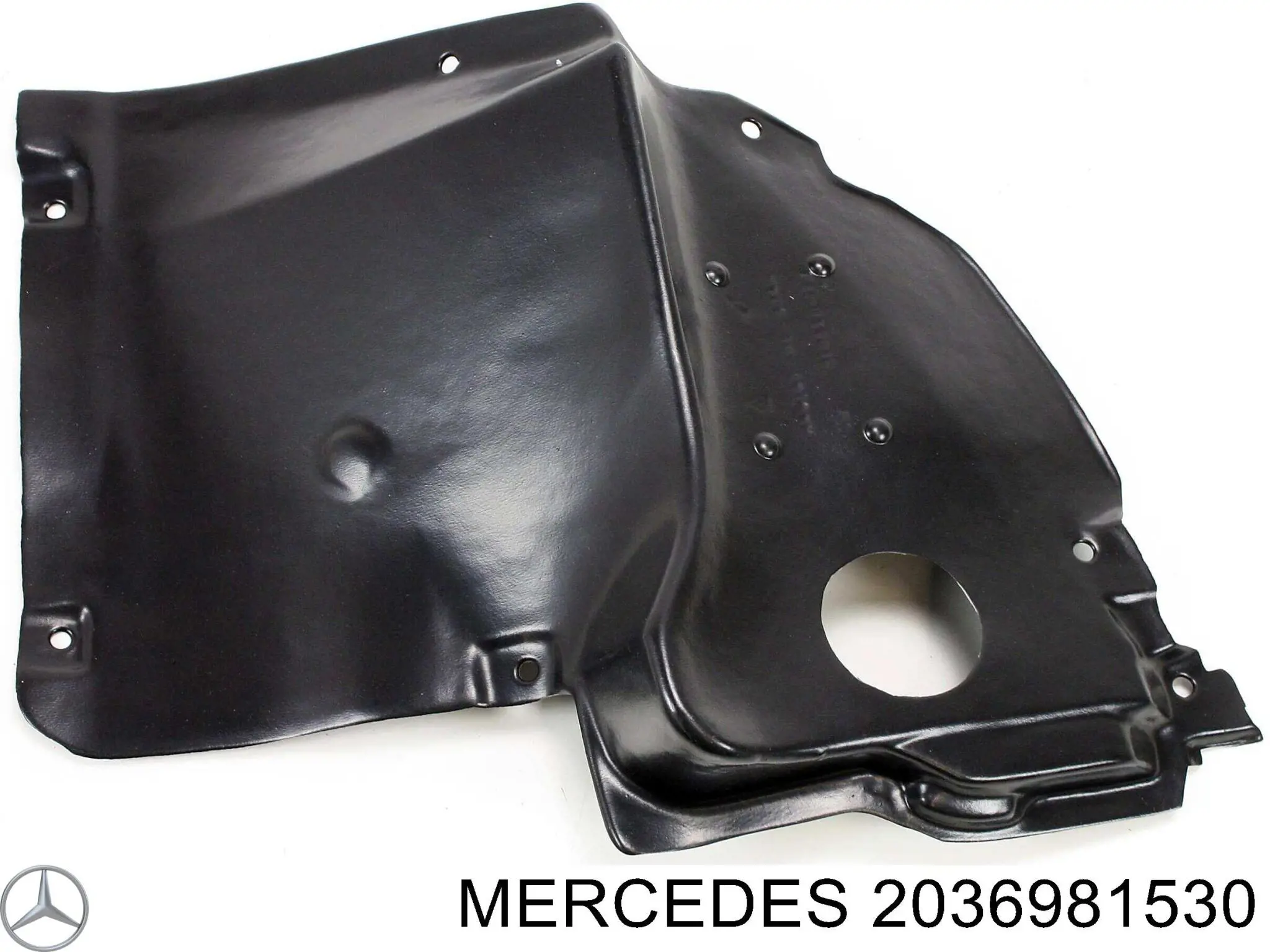 Подкрылок задний левый Mercedes A2036981530 цена, от 14.08 USD