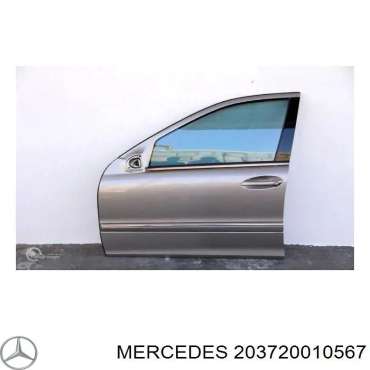 Купить 203720010567 Mercedes Дверь передняя, левая